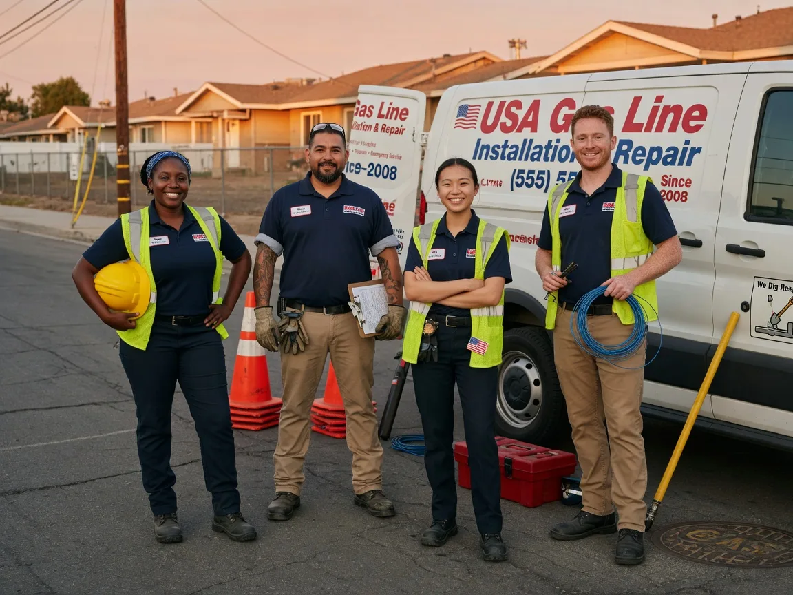Gas Line Installation company in East New Market, MD